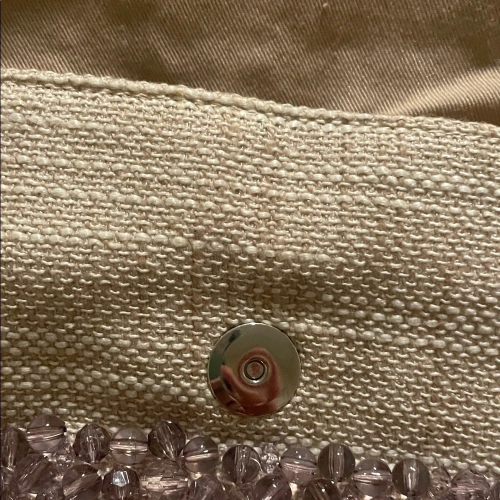 Elegant Beaded Clutch Magnetic Closure NWOT - Picture 2 of 9